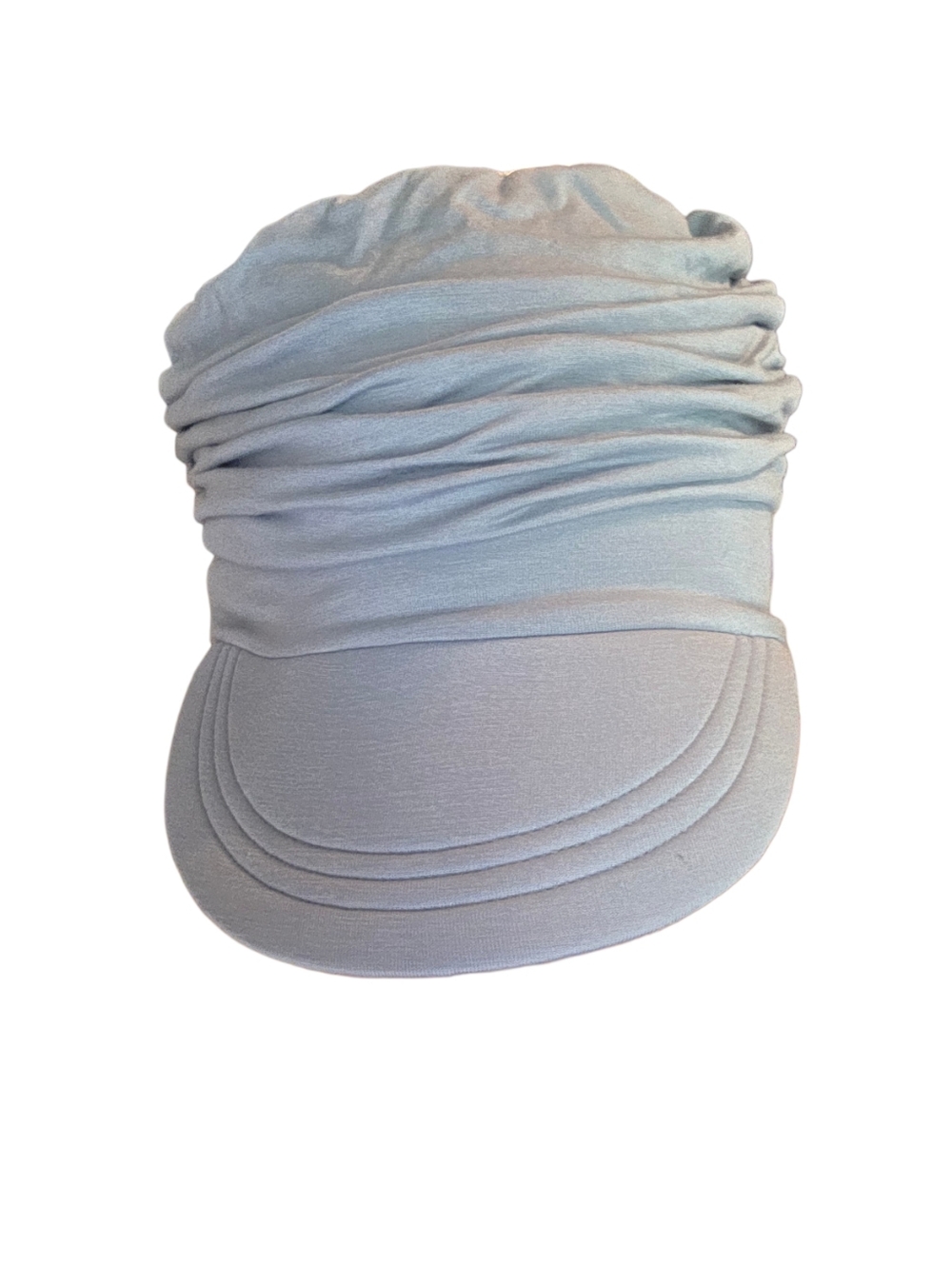 Chemo Hats Soft Bamboo Jersey Cancer Headwear for Women, Baseball Style RUCHED